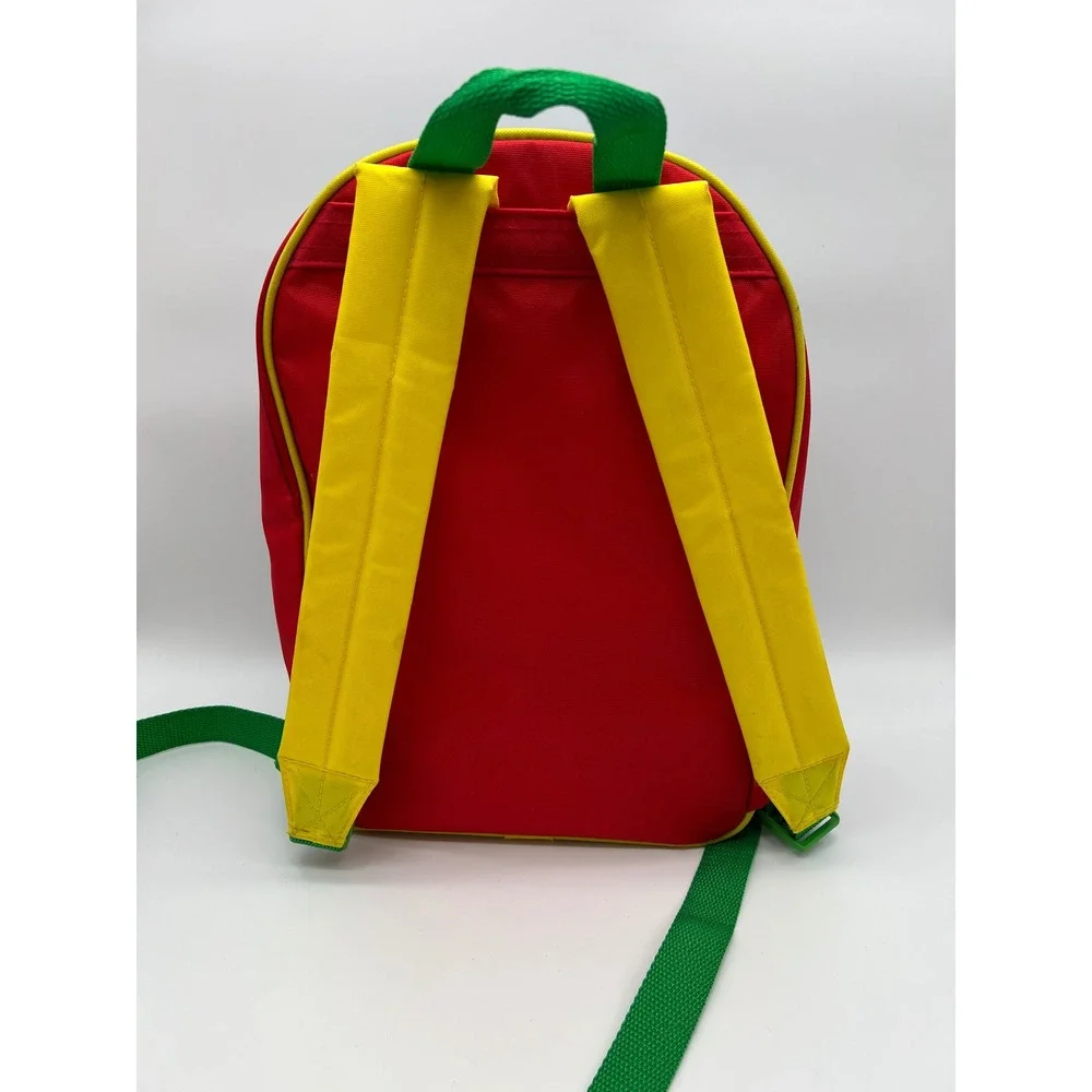 VTG LeapFrog My First LeapPad Backpack Case Kids Lot 3 Books and Cartridges Y2K